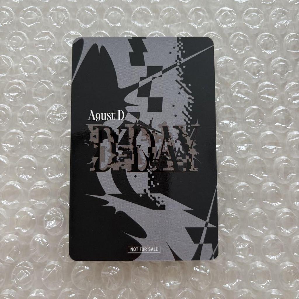 [USED] BTS Agust D SUGA Yoongi D-DAY JPFC Lakidro Trading Card