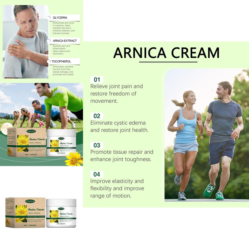 Woodsleep Joint Care Cream Gentle Moisturizing Formula For Knees Wrists And Body