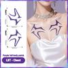 Kpop Demon Hunters Party Role-playing Lightning- Makeup Face Stickers Lightning Demon Hunter Makeup Boby Stickers Cosplay Prop