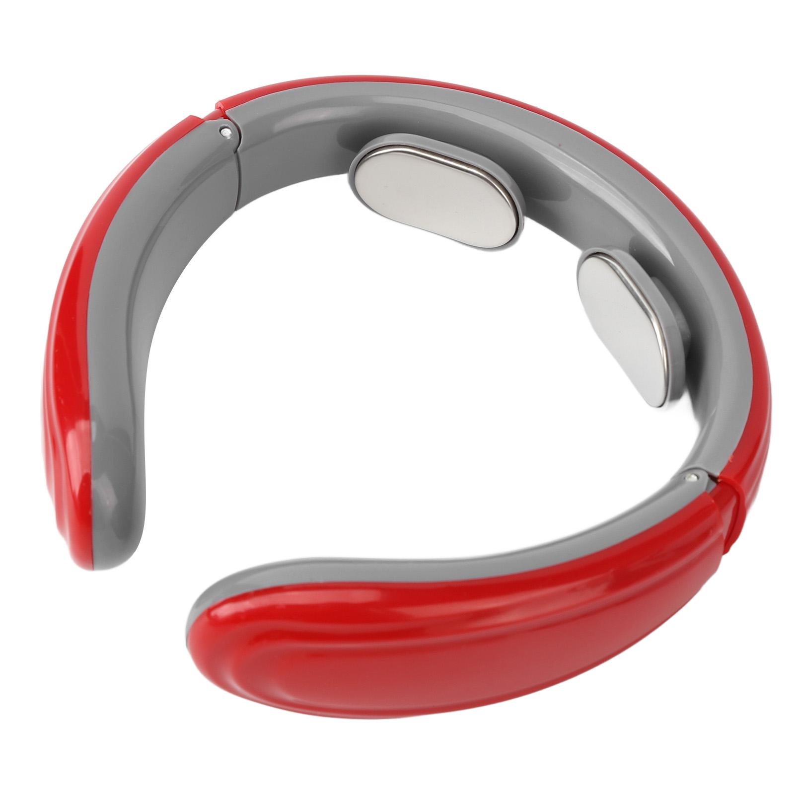 

Массажер для шеи с подогревом, 6 режимов, 9 уровней интенсивности, снижение усталости, интеллектуальный массажер для шеи TENS