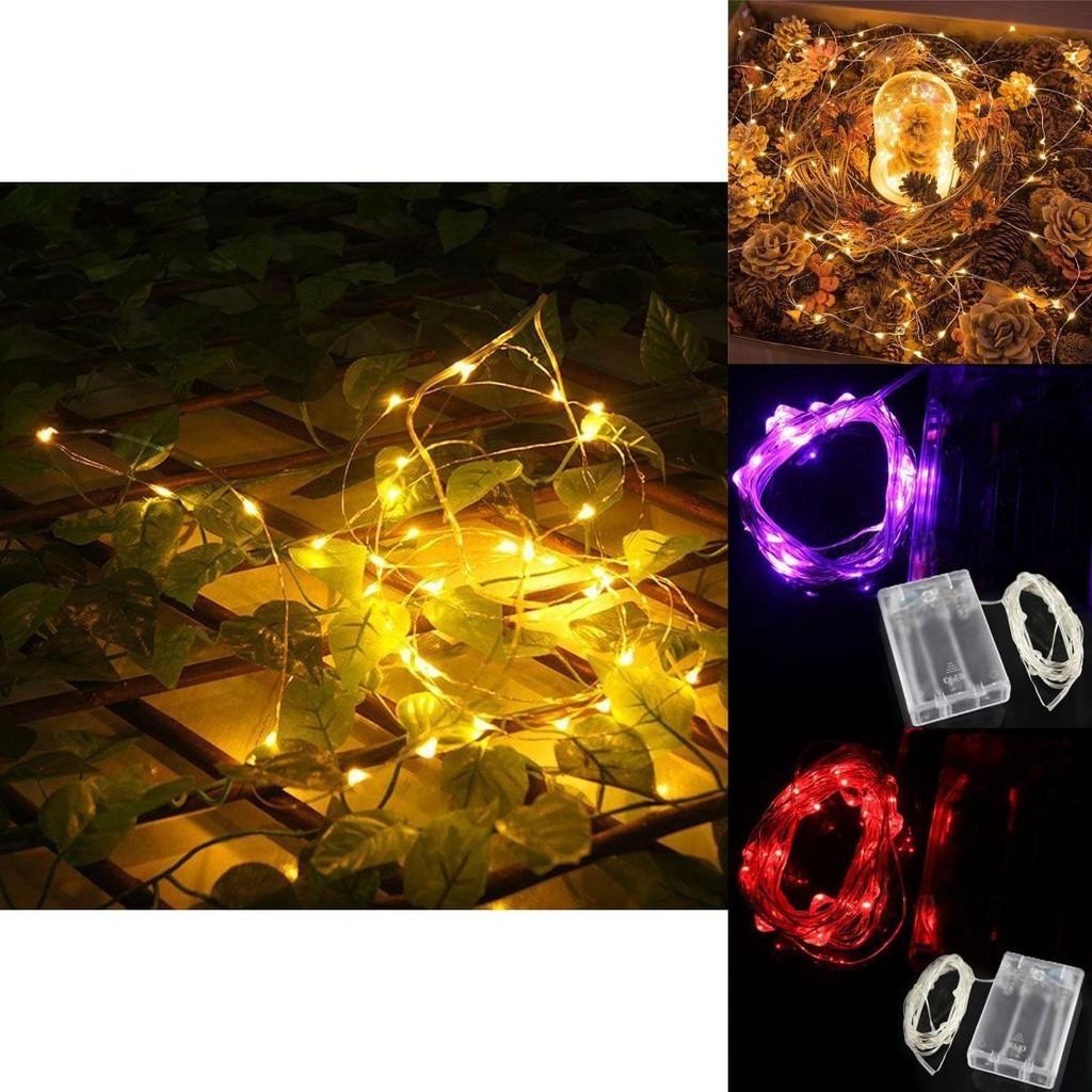Elegant Led Battery String Fairy Lights With Waterproof Copper Wire For Home Decor