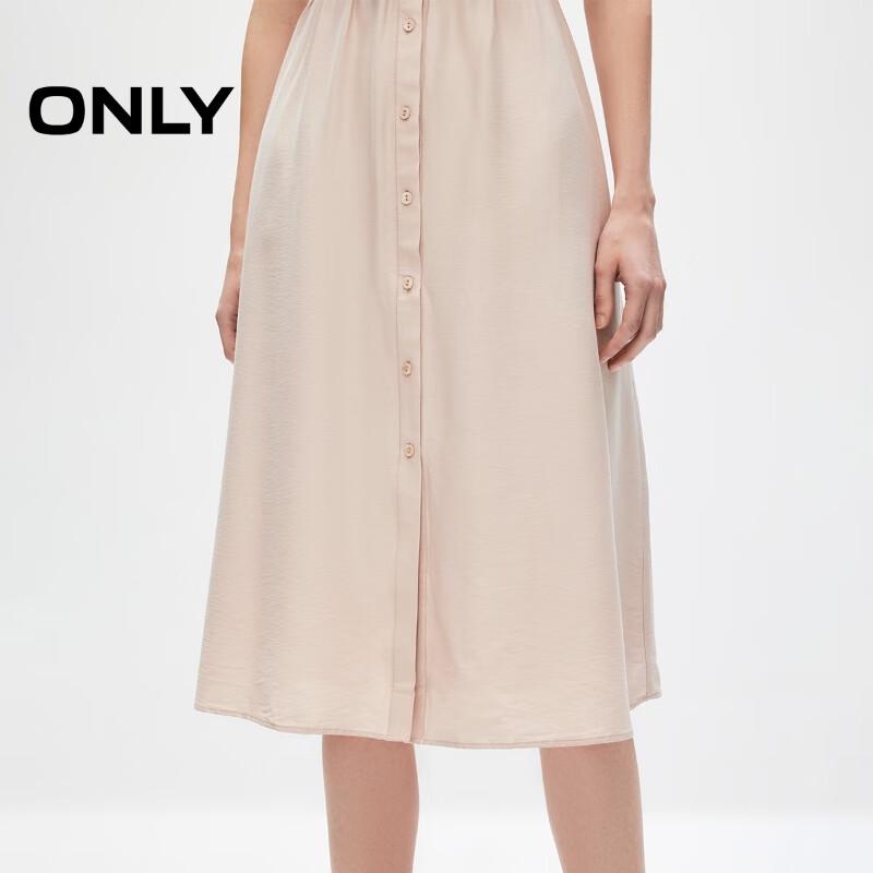 ONLY Women's 2024 Summer V-Neck A-Line Midi Dress