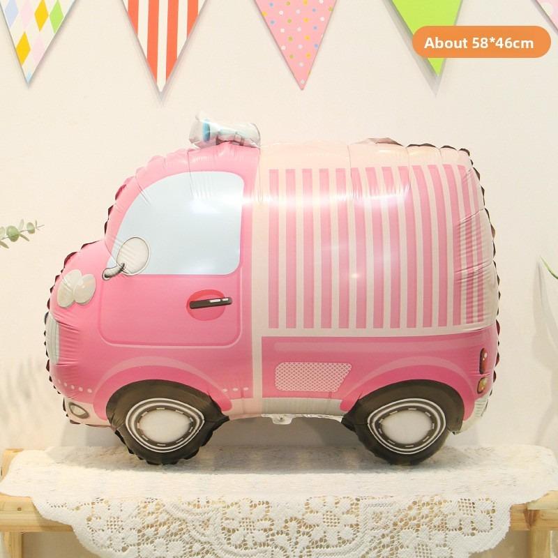 

Милые мультяшные шары из алюминиевой фольги в виде машинок, Первый день рождения, Детская вечеринка по случаю дня рождения, Детский сад, Полицейская машина, Оформление сцены с пожарной машиной Q version truck