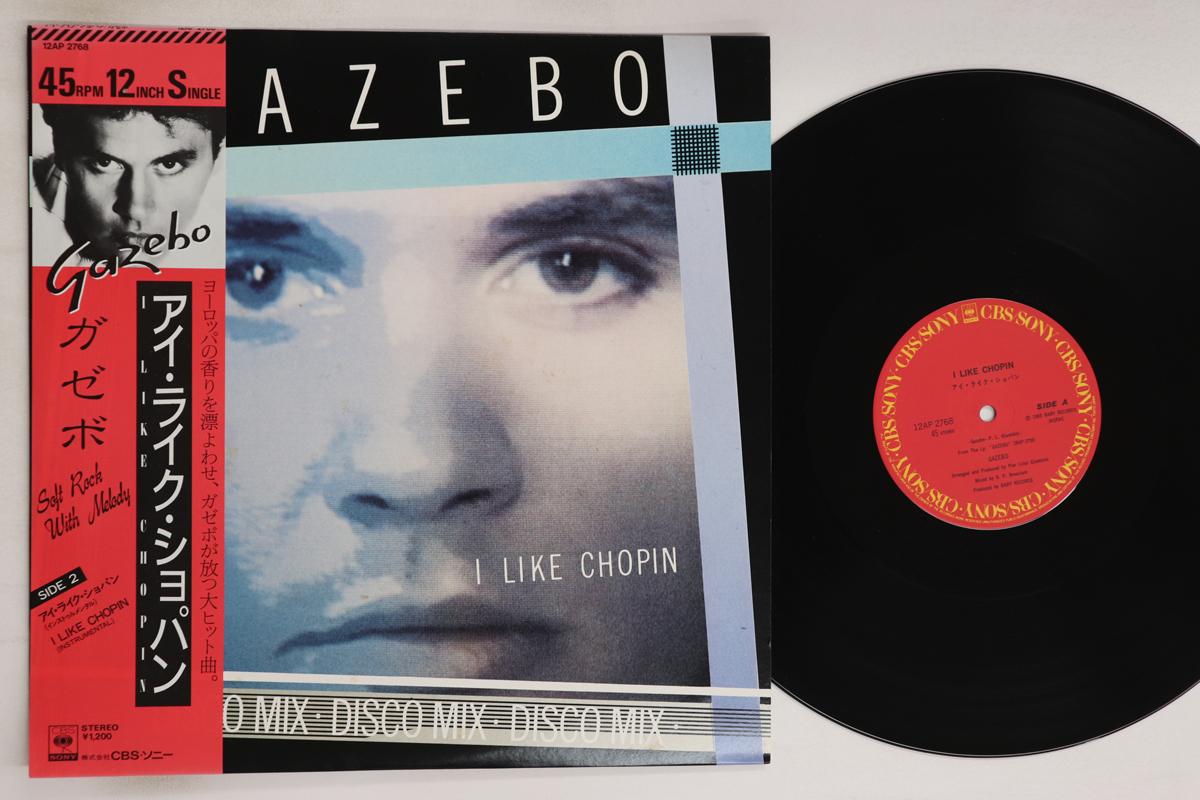 

12inch Record GAZEBO - I Like Chopin (Disco Mix) (Instrume 12AP2768 CBS SONY 1983 Japan Obi Pop Used
