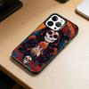 Day of the Dead Skull  Phone Case For iPhone 17,16,15,14,13,12,11 Plus,Pro Max,XS,Colorful Silver Black Cover