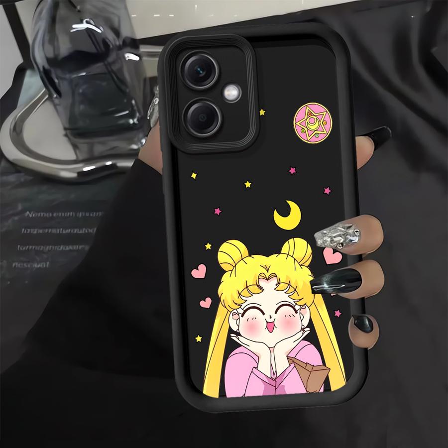 Phone Case for Xiaomi Redmi Note 11s 13 14 Pro Plus 12s 10 11 12 Pro Soft Cover Sailor Moon