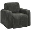 Armchair Anthracite Corduroy