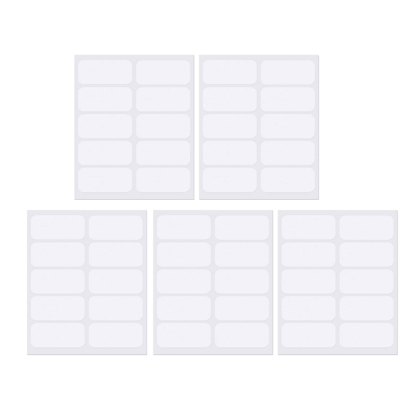 

Упаковка из 50 этикеток для одежды, не требующих глажки, рукописные этикетки для одежды из ткани, пригодные для стирки, наклейки для организации одежды M