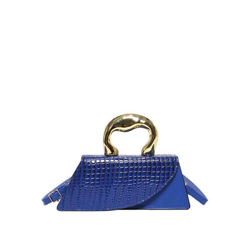 Elegant Women's Handbag: Fashionable, Small Square Crossbody with Unique Autumn 2024 Design and Stylish Personality.