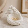 3D Horse Storage Bowl, Jewelry Tray, Trinket Dish, Desktop Storage Container for Keys Rings Earrings Bracelets Sundries