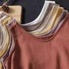 MODIQUE Summer Plus Size New Women's Loose Linen Solid Color Sleeveless Tank Top Ladies Casual Minimalist V-Neck Vest