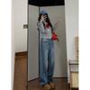 Women's Heart-Shaped Puppy Print Round Neck Long Sleeve T-shirt, Brushed for Spring, Autumn, Winter - Korean Style Fashion Base Layer.