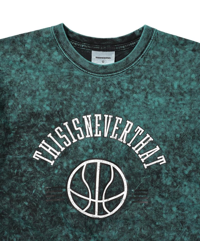 THISISNEVERTHAT Faded Basketball Tee Green
