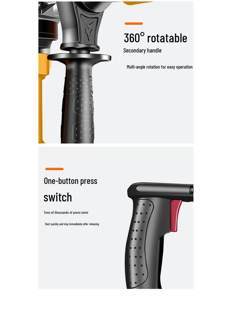 Chuangyi High-Power Multifunctional Electric Hammer and Impact Drill for Wood and Concrete Drilling