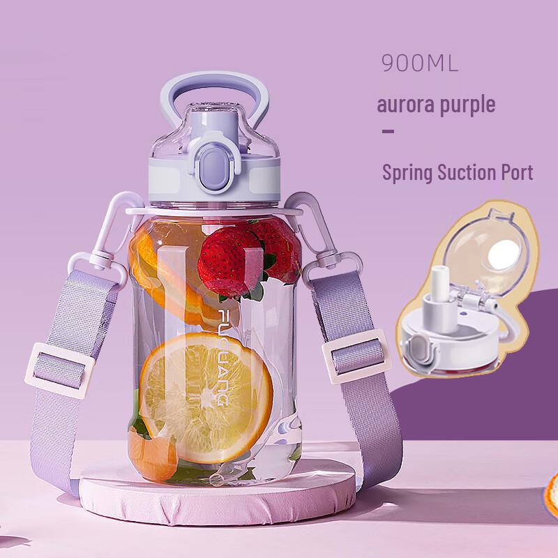 Fuguang 900ml Portable 304 Stainless Steel Sports Water Bottle