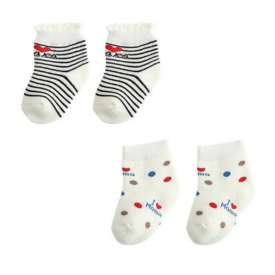 Stardoor Baby Pattern Socks 2-piece Set, Korean Baby Products