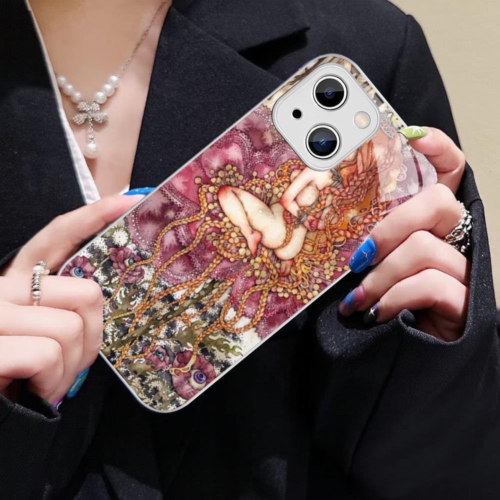 Selling Aya Takano Phone Case For IPhone 14 13 12 Mini 11 Pro XS Max X XR 14 Plus Tempered Glass Cover