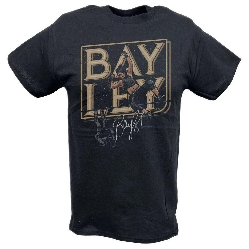 Bayley Flying Elbow Drop Black Tshirt S