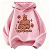 Children's Autumn and Winter Long-sleeved Hooded Sweatshirt, Capybara Printcute, Unisex Christmas Gift, Casual Autumn Sweatshirt