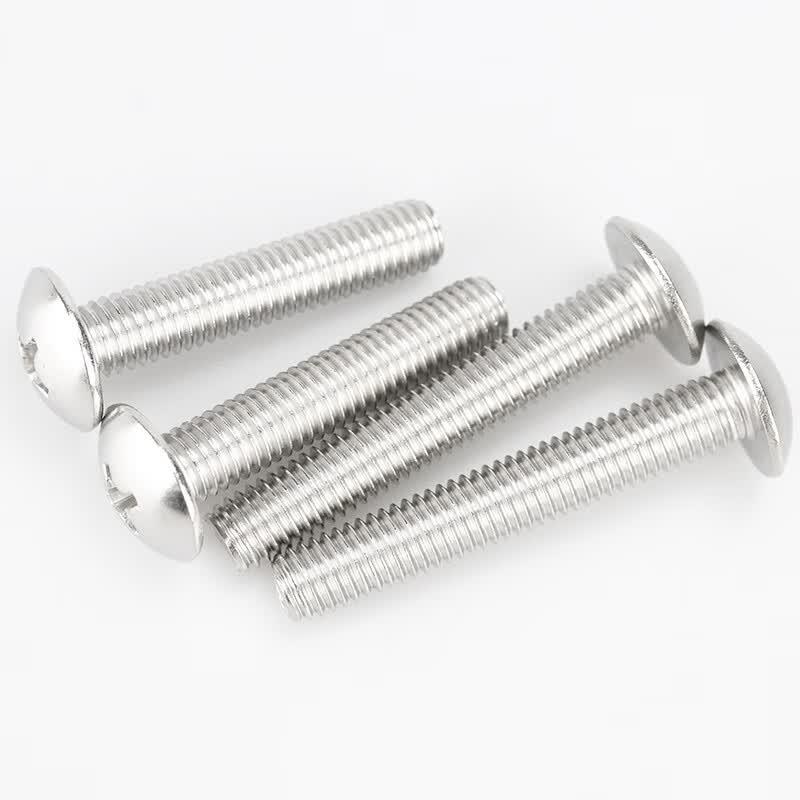 Haisidike 304 Stainless Steel Phillips Large Flat Head Machine Screw