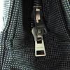 Tolle HERMES Tragetasche Her LineMM Canvas mit Serienknöpfen grau Polyamid Damen Gebraucht
