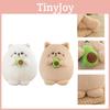 Cute And Cuddly Avocado Cat Plush Toy For Kids And Adults