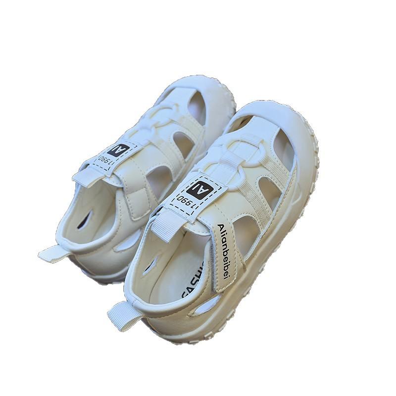 Boys Shoes Bag Head Sandals Summer New Children's Beach Shoes Girls Hollow Outdoor Children's Baby Shoes