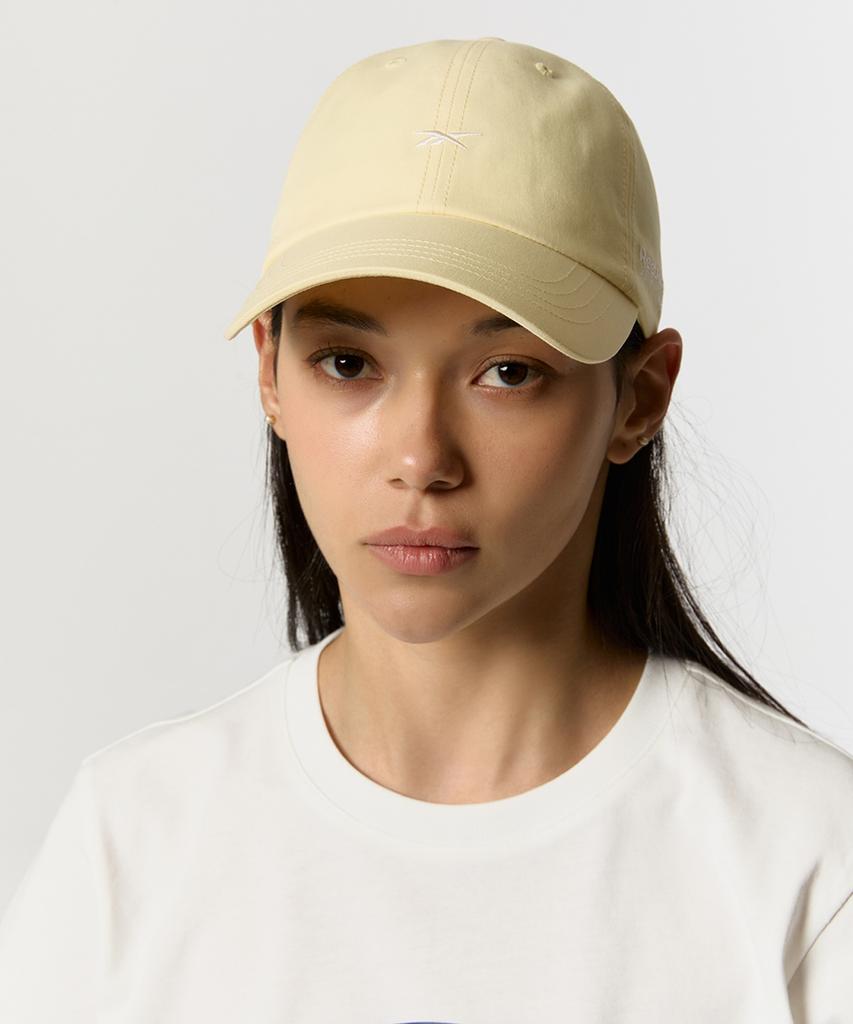 Reebok Single Vector Logo Ball Cap - Butter
