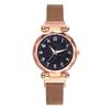 Digital Pointer Starry Sky Watch Creative Luminous Magnet Stone Milan Quartz Ladies Watch