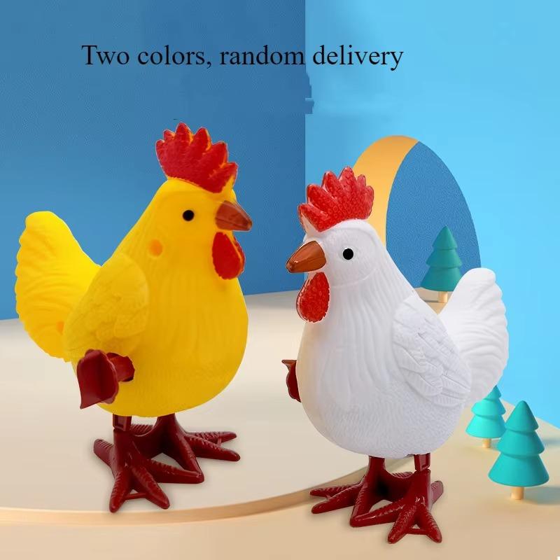 

Windup Toy 1PCS Rooster Simulation Animal Model Children Fun Toy Activity Gifts