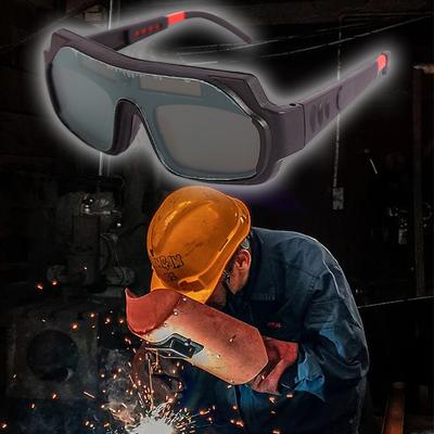 Automatic Dimming Welding Goggles Anti-glare Welding Glasses Portable Argon Arc Welding Goggles Solar Professional Welding Tools