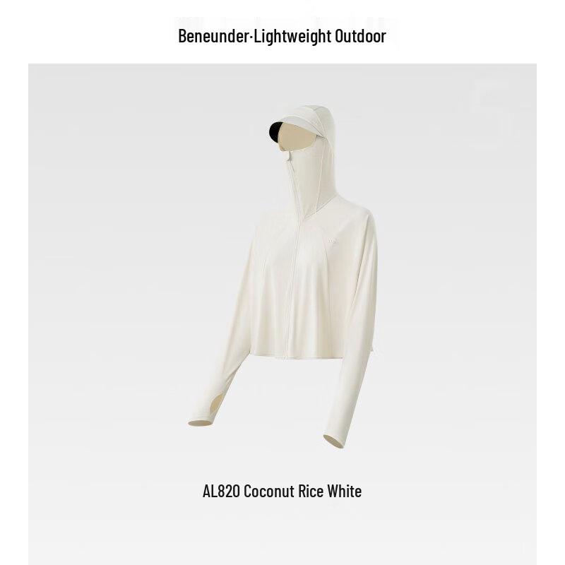 Beneunder Women s Full Protection Sun Protection Jacket (Cape Style) M