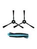 Main Roller Brush + Side Brush Replacement Kit for Hybrid/L35 for Hybrid+/LR30 Hybird+ Robot Vacuum Cleaner