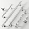 Nickel Silver Finish Cabinet Pulls Handles Wardrobe Cupboard Handles  Kitchen Cupboards