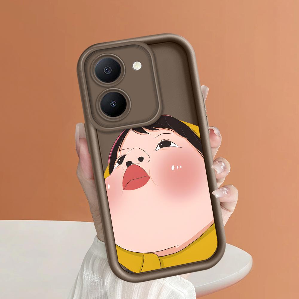 Coque de protection antichoc en silicone souple avec motif de dessin animé pour iPhone Infinix Tecno Vivo