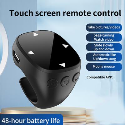 Camera Remote Control Ring Scrolling Ring Touch Control Scroll Page Turner Bluetooth Cordless Phone Tablet Camera Remote Control