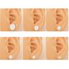 1Pair Stainless Steel Ear Tunnel Earring Plug Gauges Expander Stretcher Ear Taper Body Piercing Jewelry 1.6mm-16mm