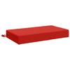 Seat Cushion SOEST 100percent Polyester Red 70 X 40 X 10 Cm