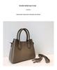 2025 Women's Genuine Leather Large Capacity Handbag - Autumn/Winter Crossbody Tote Bag