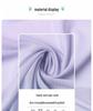 Purple Gradient Classical Dance Qipao Dress - Flowing Collar Performance Costume for Women