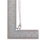 Jbans Classic Happy Rhythm Pendant Slim Chain Necklace (C2601-An1006_Sv)