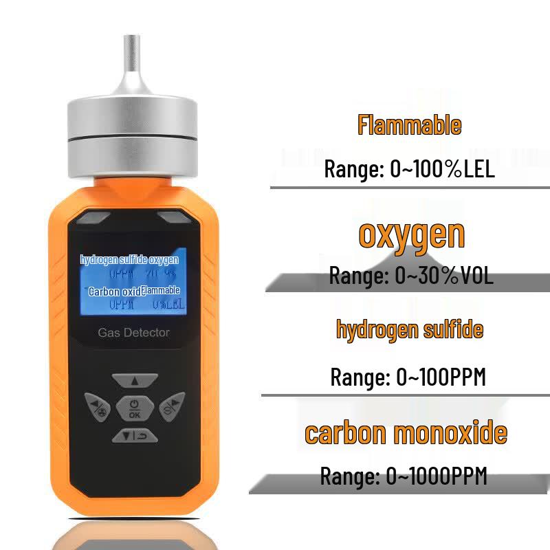 Zhunhang Portable 4-in-1 Multi-Gas Detector