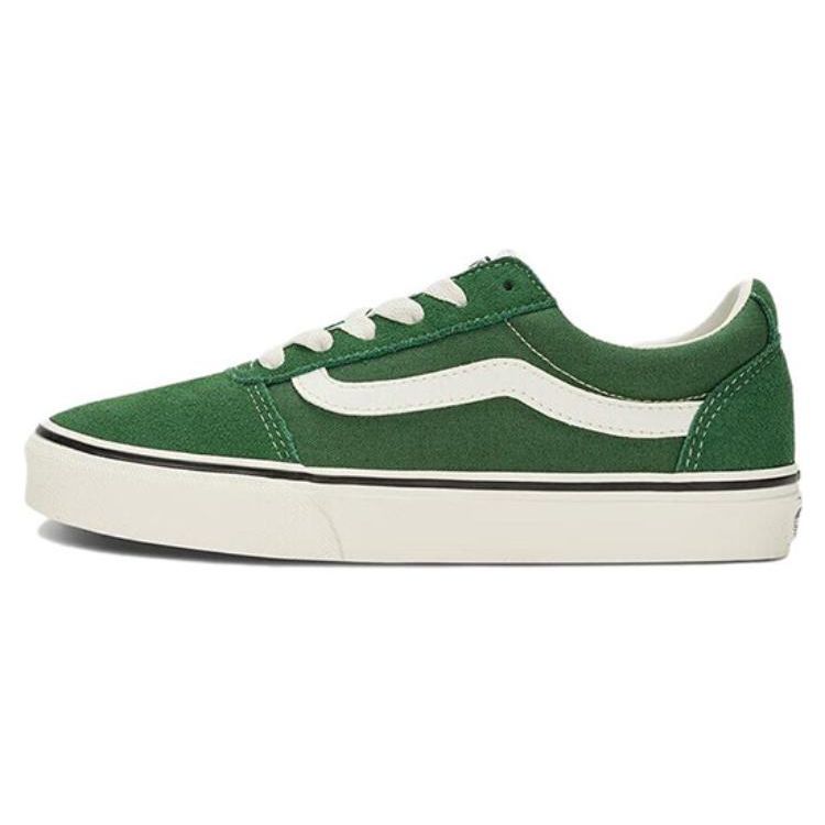 Vans Ward Comfortable Versatile Durable Lightweight Low-Top Skate Shoes Women Sneaker Green VN0A3IUNDVS