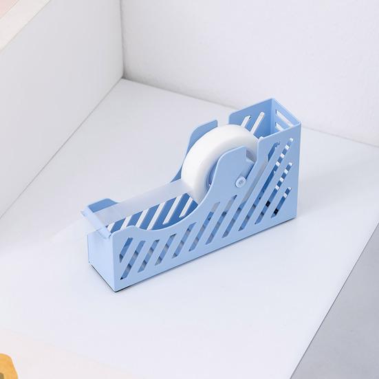 Portable Tape Holder Lightweight Sturdy Iron Desktop Tape Dispenser Minimalist Design Office Desk Accessories