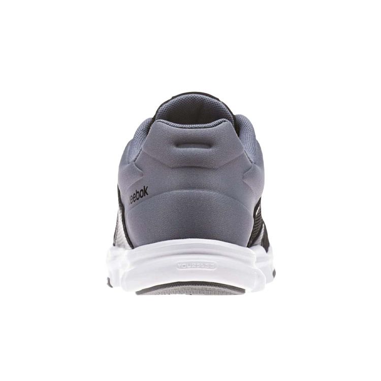 Reebok Yourflex Trainette Breathable Lightweight Low-Top Running Shoes Women sneaker Black Gray BS9884