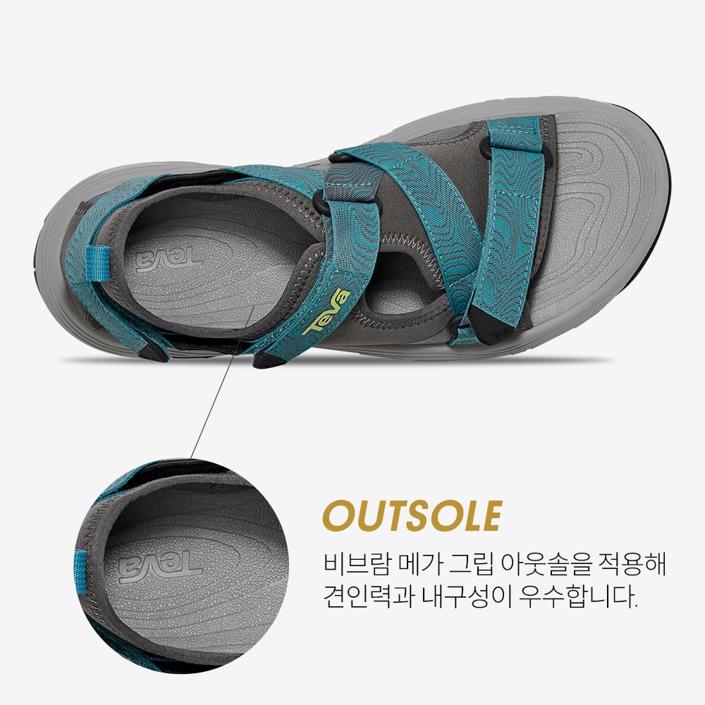 Teva Vibram Sole Men'S Grandview Max Sandals (Dkg) Stvm2514770-Dkg