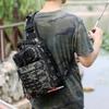 Fishing Sling Bag Fishing Tackle Storage Bag Tool Bag for Fishing Hiking Hunting Camping