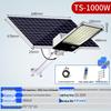 Rural High-Power Waterproof Solar Street Light for Outdoor Courtyards