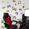 Ls16503 Laser Colorful Gamepad Earphone Wall Sticker Viewing Angle Is Different Pattern Color Is Different