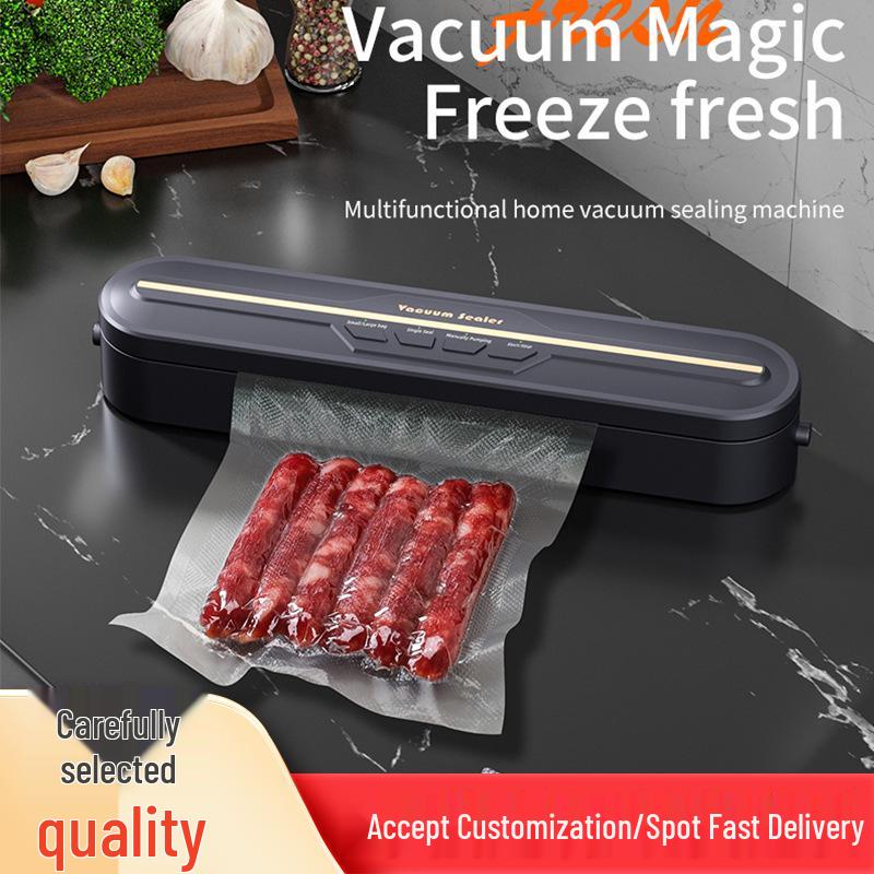 Automatic Vacuum Sealing Machine for Food Preservation - Kitchen Dry & Wet Packaging